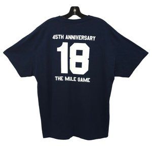 45th Anniversary The Mule Game T Shirt XL Archie Who Manning Rebels 18 Gildan